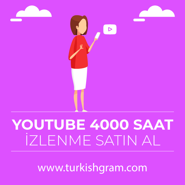 Youtube 4000 Saat İzlenme Satın Al